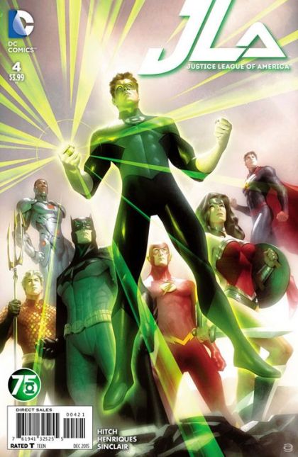 Justice League of America, Vol. 4 #4B Green Lantern 75th Anniversary Variant