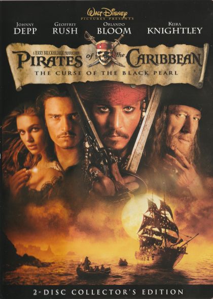 Pirates of the Caribbean: The Curse of the Black Pearl (2003) 2 Disc Collector's Edition - DVD