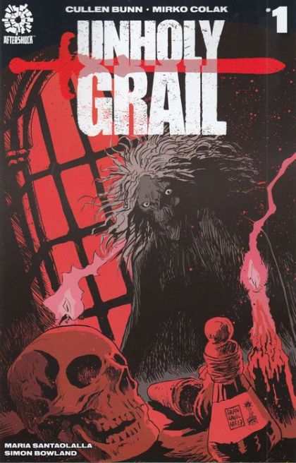 Unholy Grail #1B Variant Francesco Francavilla Cover