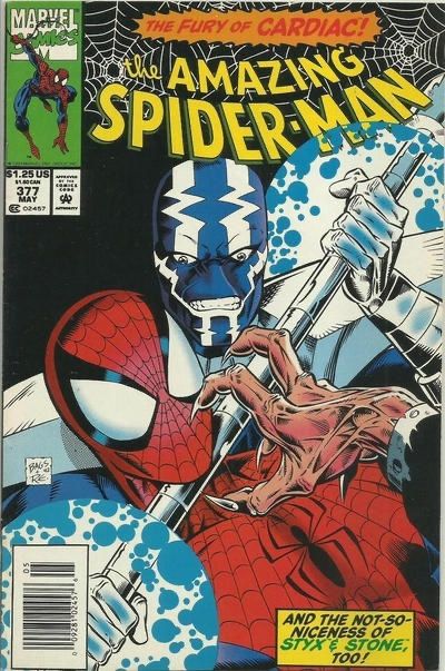 The Amazing Spider-Man, Vol. 1 #377B Newsstand Edition