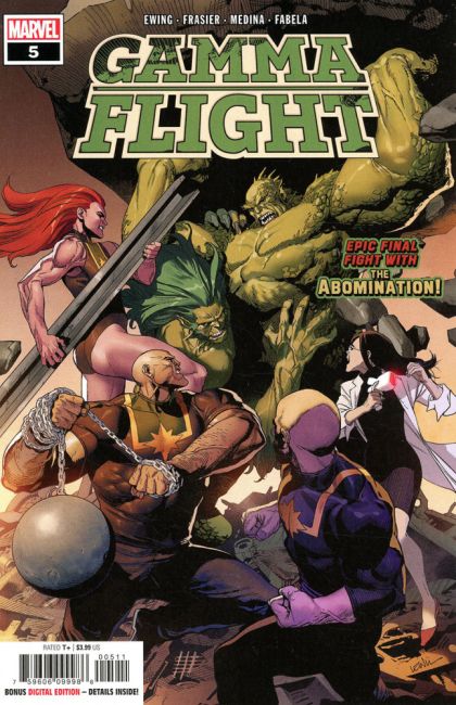 Gamma Flight, Vol. 1 #5A Regular Leinil Francis Yu Cover