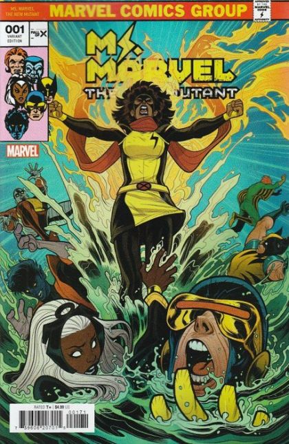 Ms. Marvel: The New Mutant #1G Elizabeth Torque Homage Variant