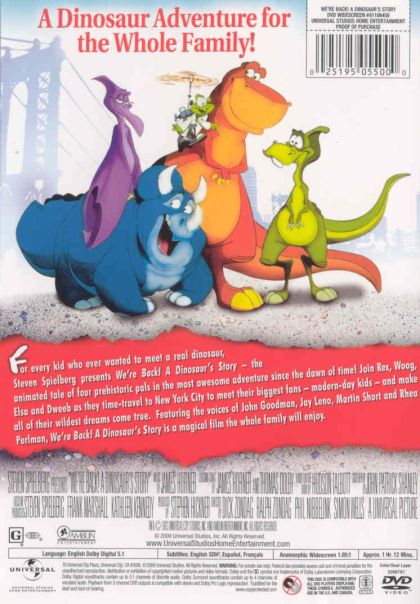 We're Back! A Dinosaur's Story (1993) - DVD