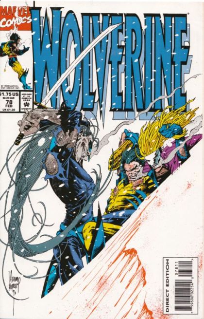 Wolverine, Vol. 2 #78A Direct Edition