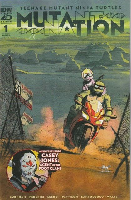 Teenage Mutant Ninja Turtles: Mutant Nation #1A Javier Fernandez Regular