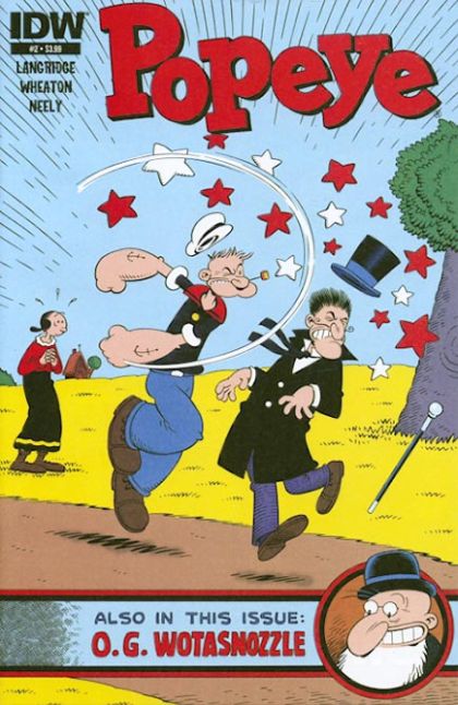 Popeye, Vol. 3 (IDW) #2A Roger Langridge Regular Cover