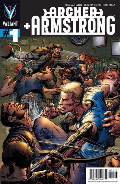 Archer & Armstrong, Vol. 2 #1D 1:50 Incentive Adams Variant