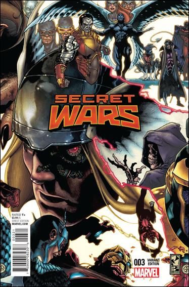 Secret Wars (2015) #3B Simone Bianchi Incentive Connecting Variant (1:20)