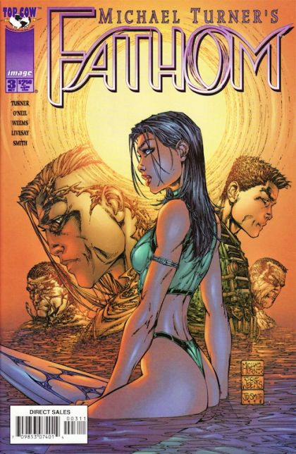 Michael Turner's Fathom, Vol. 1 #3A Michael Turner Regular Cover