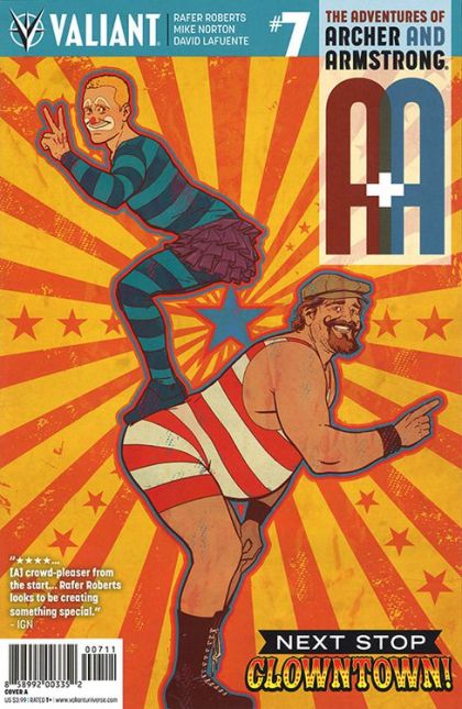 A&A: The Adventures of Archer & Armstrong #7A Kano Regular