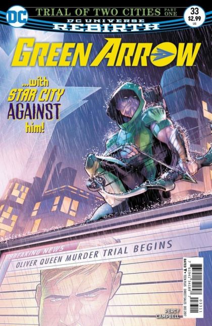 Green Arrow, Vol. 6 #33A Regular Jamal Campbell Cover
