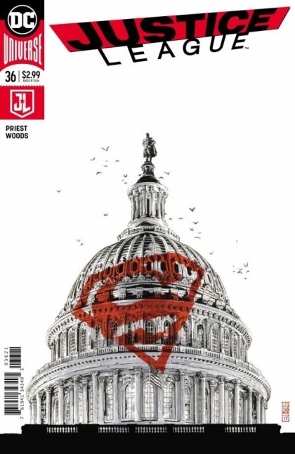 Justice League, Vol. 2 #36B Variant JG Jones Cover