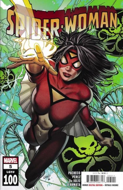 Spider-Woman, Vol. 7 #5A Regular Greg Land Cover