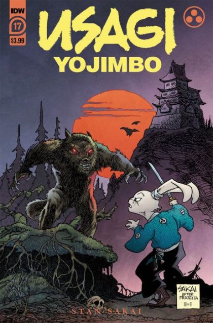 Usagi Yojimbo, Vol. 4 #17A Regular Stan Sakai Cover