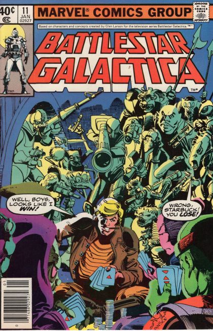 Battlestar Galactica, Vol. 1 (Marvel Comics) #11B Newsstand Edition