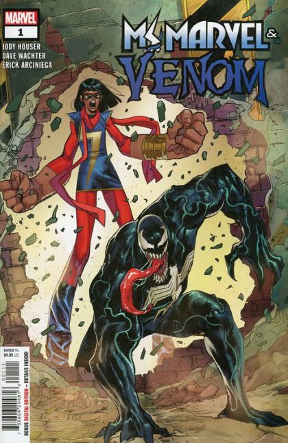 Ms. Marvel & Venom #1A Regular Sara Pichelli Cover