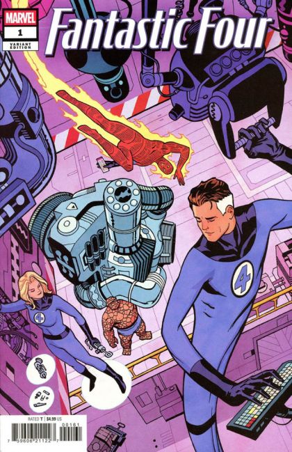 Fantastic Four, Vol. 8 #1F Cliff Chiang Variant