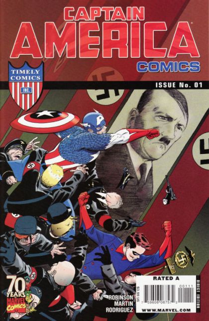 Captain America Comics 70th Anniversary Special #1A Marcos Martin Regular Cover