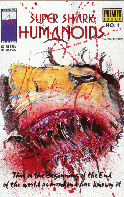 Super Shark Humanoids #1