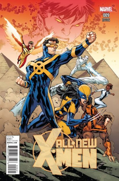 All-New X-Men, Vol. 2 #9B Variant Ken Lashley Connecting C Cover