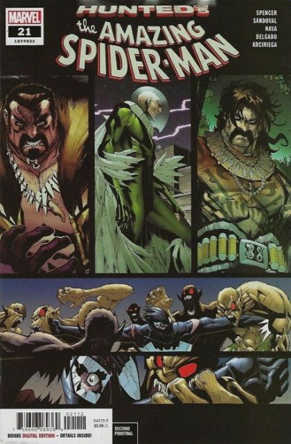 The Amazing Spider-Man, Vol. 5 #21F 2nd Printing Variant Gerardo Sandoval Cover