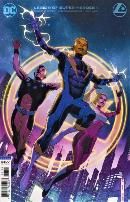 Legion of Super-Heroes, Vol. 8 #1B Variant Jim Cheung Card Stock Cover
