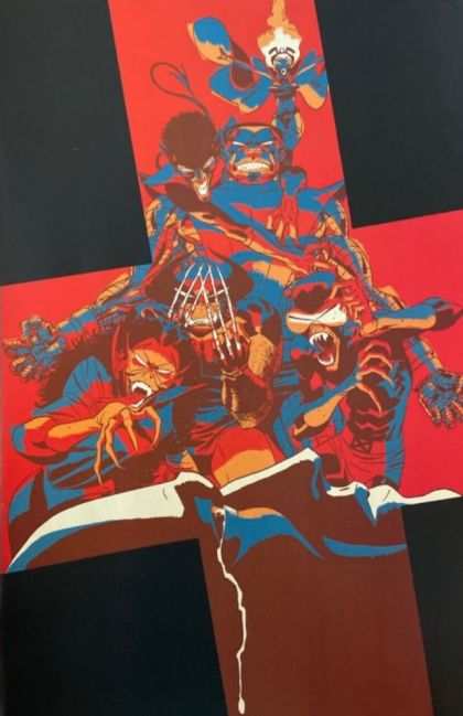 New Mutants, Vol. 4 #9B Variant Marcos Martin God Loves Man Kills Cover
