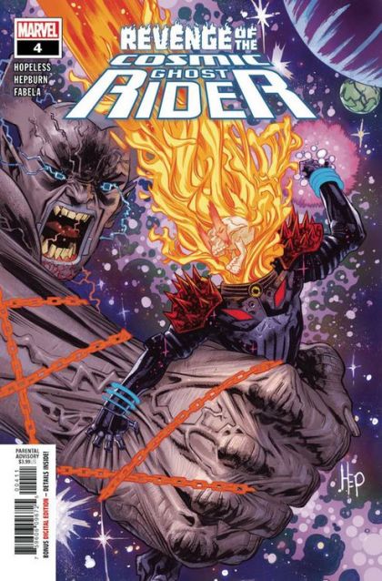 Revenge of the Cosmic Ghost Rider #4A Regular Scott Hepburn Cover