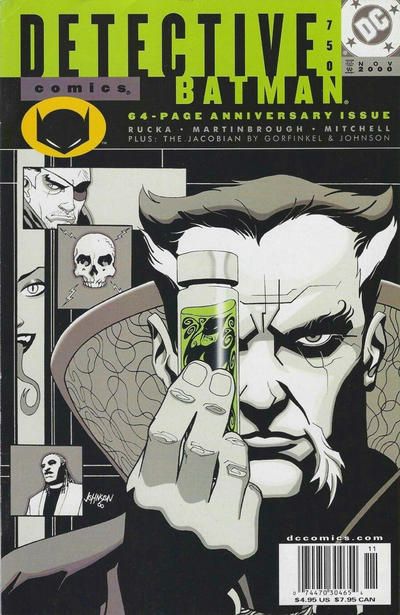 Detective Comics, Vol. 1 #750B Dave Johnson Newsstand
