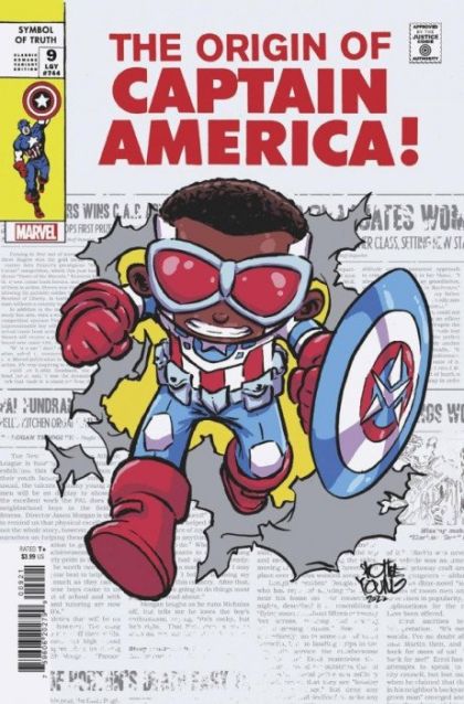 Captain America: Symbol of Truth, Vol. 1 #9B Skottie Young Classic Homage Cover