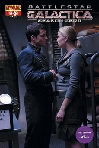 Battlestar Galactica Season Zero #5D Photo Cover