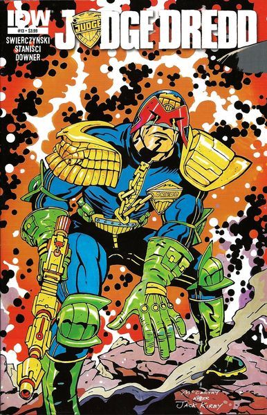 Judge Dredd, Vol. 4 #13A Brendan McCarthy Regular Cover