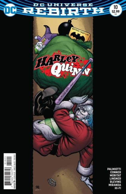 Harley Quinn, Vol. 3 #10B Variant Frank Cho Cover