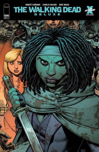 The Walking Dead Deluxe #19D Variant Arthur Adams Cover