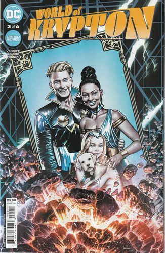 World of Krypton, Vol. 3 #3A Mico Suayan Regular Cover