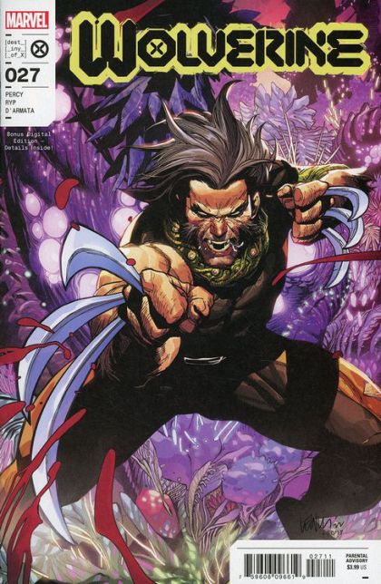 Wolverine, Vol. 7 #27A Regular Leinil Francis Yu Cover