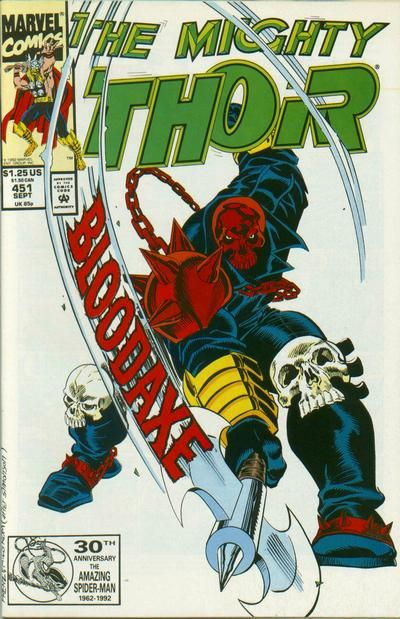 Thor, Vol. 1 #451A Direct Edition