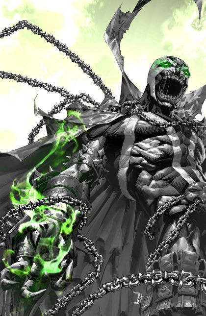 Spawn #346C Kael Ngu B&W Variant