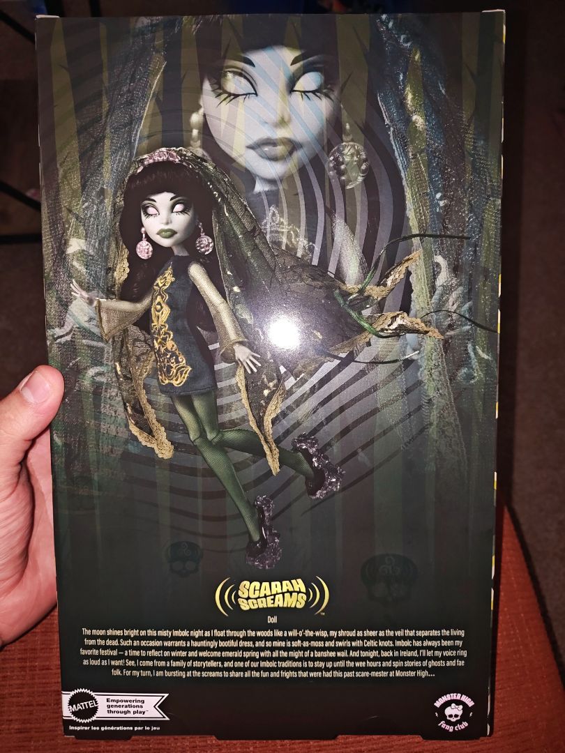 Monsters high Fang Club Exclusive Scarah Screams 2026