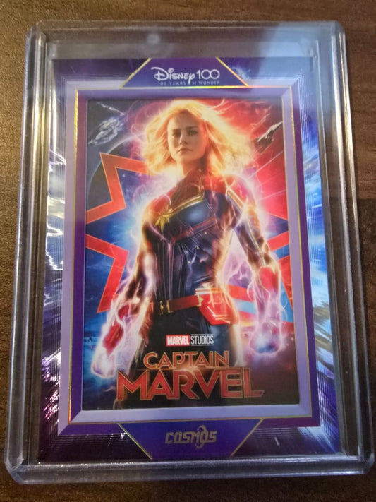 Captain Marvel Cosmos Disney Movie Poster Card 150/288