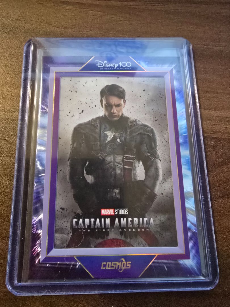 Captain America Cosmos Disney Movie Poster Card 217/288