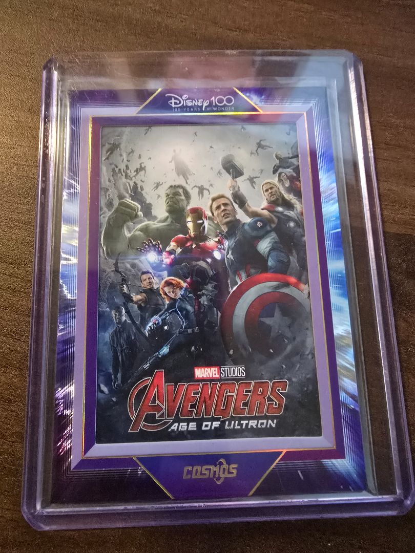 Avengers Age of Ultron Cosmos Disney Movie Poster Card 003/288