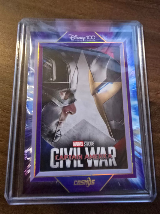 Captain America Civil War Cosmos Disney Movie Poster Card 020/288