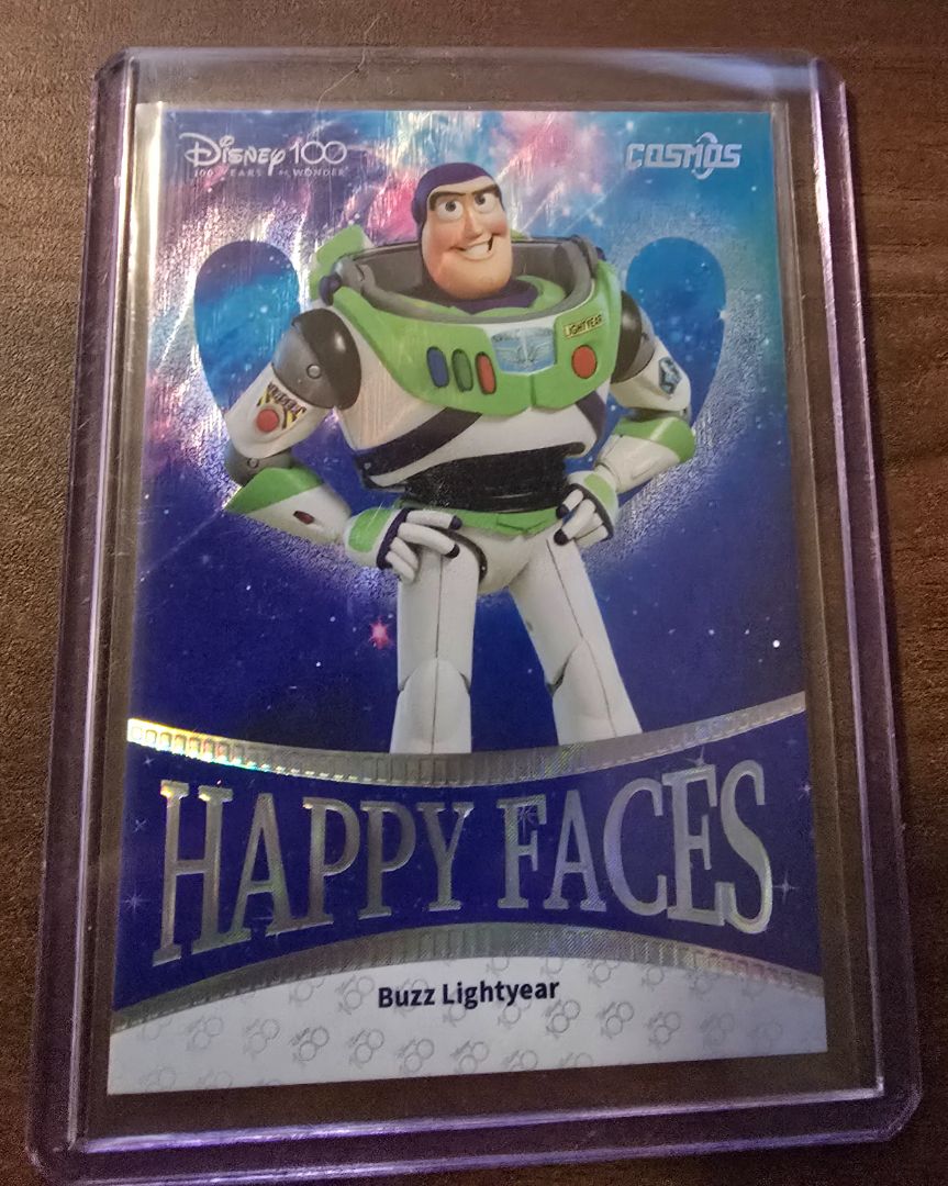 2023 Kakawow Cosmos Disney 100 Buzz Lightyear Happy Faces