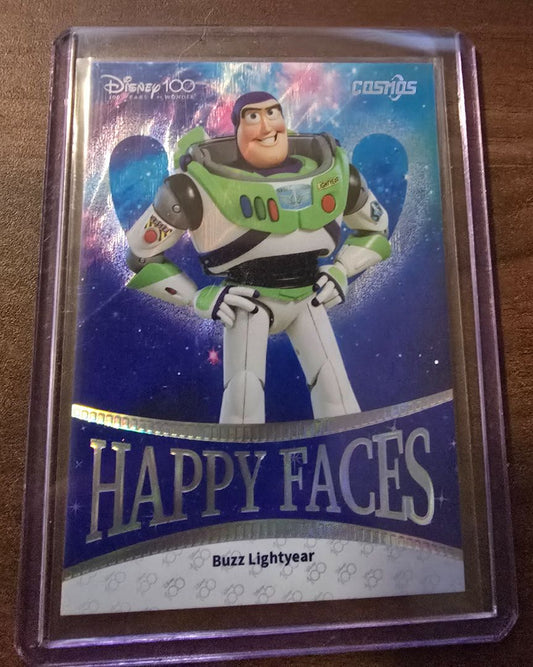 2023 Kakawow Cosmos Disney 100 Buzz Lightyear Happy Faces
