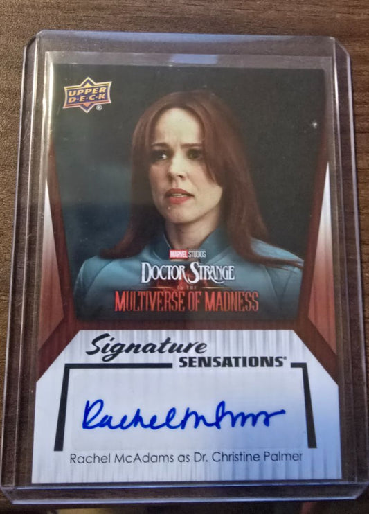 Marvel Studio Series 2 Upper Deck  Rachel McAdams Autograph