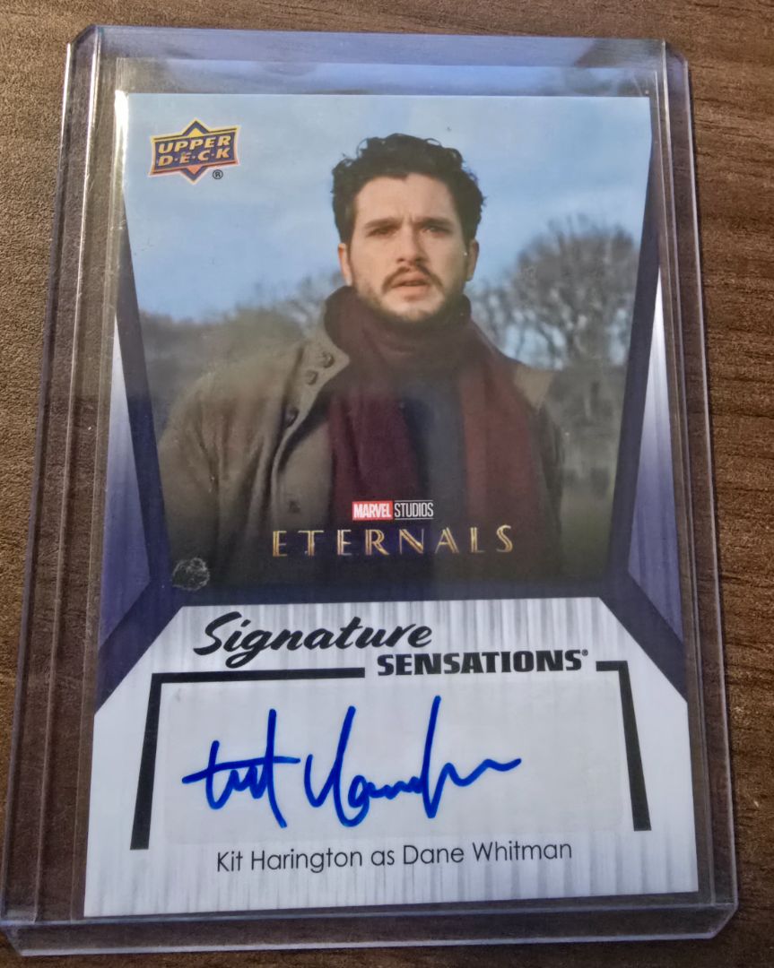 Marvel Studio Series 2 Upper Deck Kit Harrington Autograph