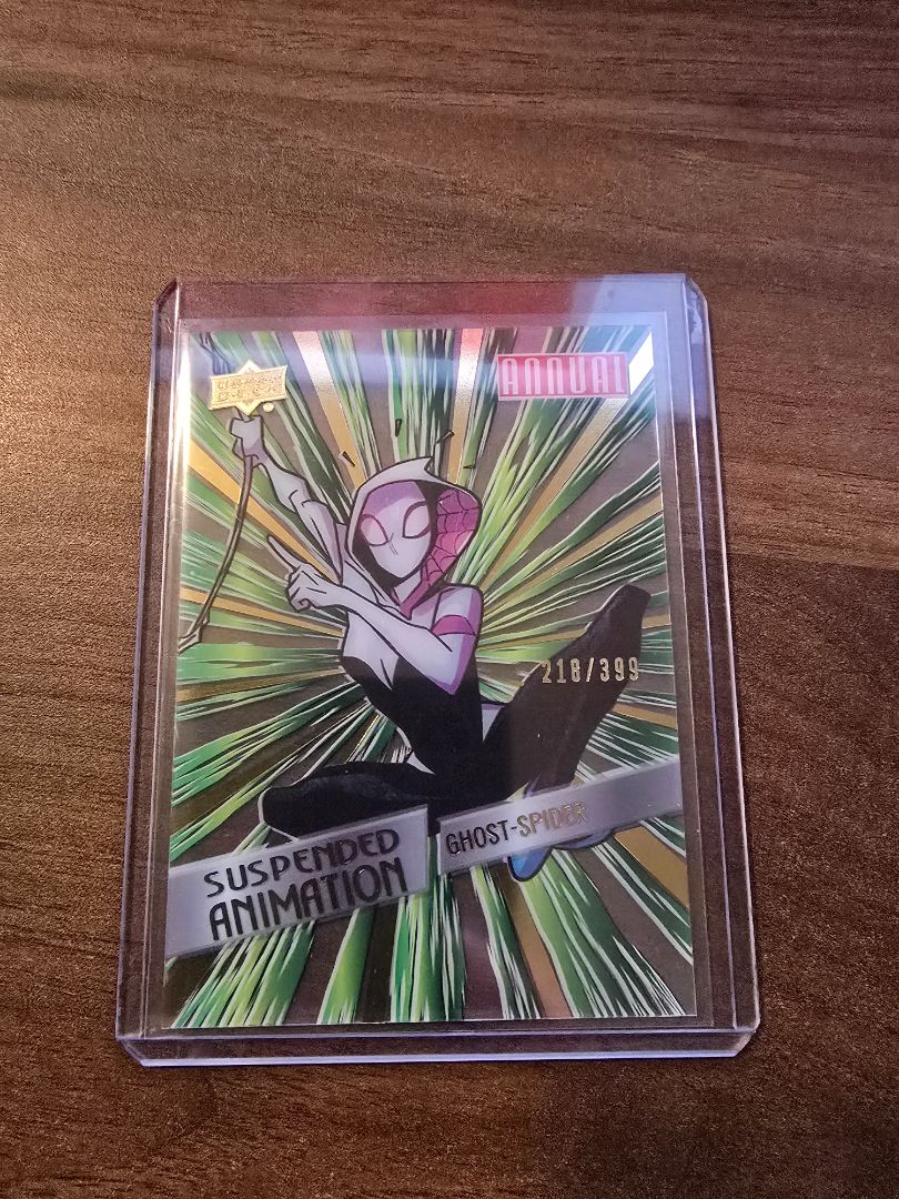 2023-24 Upper Deck Marvel Annual Ghost-Spider Suspended Animation /399