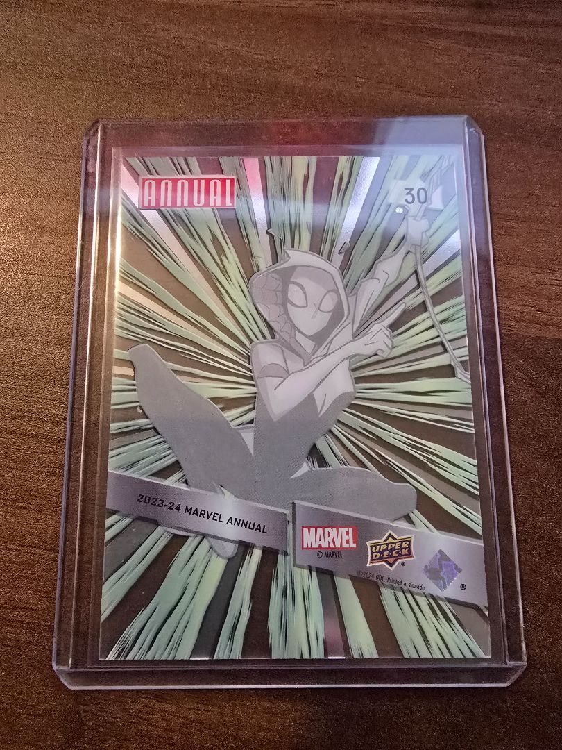 2023-24 Upper Deck Marvel Annual Ghost-Spider Suspended Animation /399