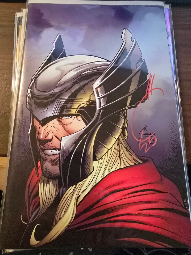 War of the Realms 1 Joe quesada 1:100 variant signed